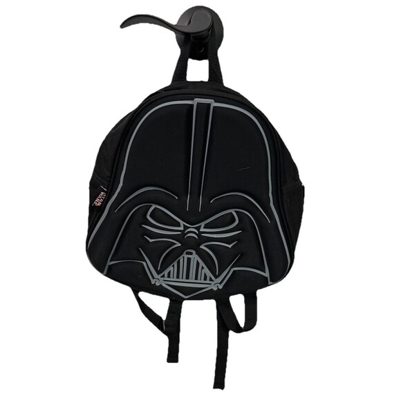 Star Wars Darth Vader Backpack Black Silver Small Bag Disney - Picture 1 of 5